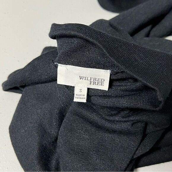 Aritzia Wilfred Free Mock Neck Knitted Long Sleeve Dress - Picture 4 of 6